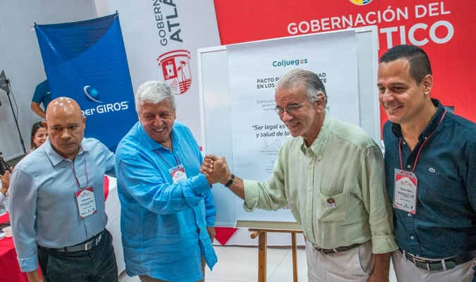 Sellan alianza para combatir las apuestas ilegales en el departamento del Atlántico